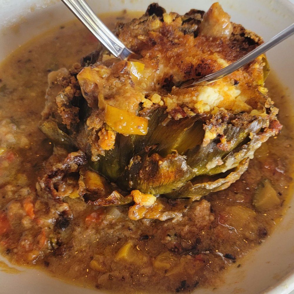 Piccolo Restaurant of Huntington - Stuffed Artichoke Special - Italian Near Me - Huntington, New York Piccolo Restaurant of Huntington - Stuffed Artichoke Special - Italian Near Me - Huntington, New York