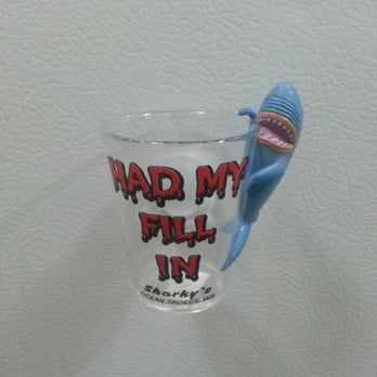 Sharky's - Magnetic shot glass - Arts & Crafts Near Me - Ocean Shores, Washington