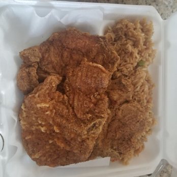JT Cajun - Pork chops, too dry for my liking. When they are thin like this you have to not over fry. - Seafood Near Me - Garland, Texas JT Cajun - Pork chops, too dry for my liking. When they are thin like this you have to not over fry. - Seafood Near Me - Garland, Texas