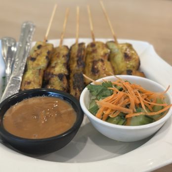 Thai Jasmine - Satay appetizers - Thai Near Me - Tracy, California