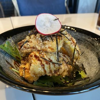 Hoshi Japanese Cuisine - Deep friend corn truffle - Japanese Near Me - Vancouver, British Columbia Hoshi Japanese Cuisine - Deep friend corn truffle - Japanese Near Me - Vancouver, British Columbia