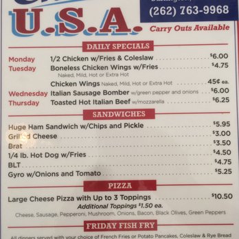 Chris's USA - American Near Me - Burlington, Wisconsin