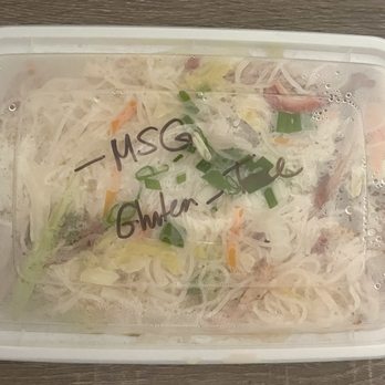 China House - Clearly labeled containers with Food Allergy restrictions - Chinese Near Me - Philadelphia, Pennsylvania China House - Clearly labeled containers with Food Allergy restrictions - Chinese Near Me - Philadelphia, Pennsylvania