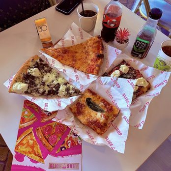 Slice Shop - NY Slice, Grandma's, Eggplant Ricotta, and Truffle - Pizza Near Me - Naples, Florida