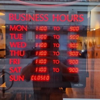 Totoan Donburi - a business hours sign - Japanese Near Me - Vancouver, British Columbia Totoan Donburi - a business hours sign - Japanese Near Me - Vancouver, British Columbia