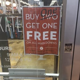 Sale flyer