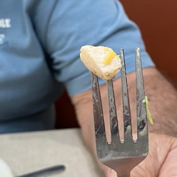 Farmer Boys - a piece of bread on a fork - Burgers Near Me - Clovis, California