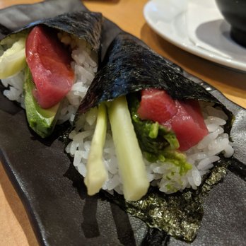 Hopstix - Tuna hand rolls for lunch - Breweries Near Me - Chamblee, Georgia