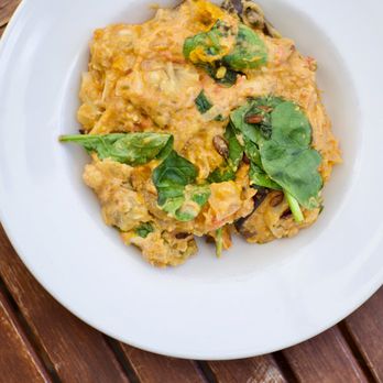 Manna Haven Cafe - South Indian Eggplant Curry - Vegan Near Me - Byron Bay, NSW