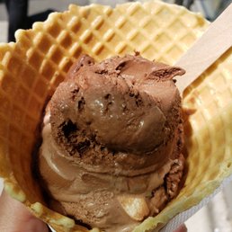 The waffle cone is amazing! The waffle cone is amazing!