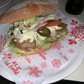 BLP La Palma - Torta de Lomo con la que xtra aguacate - Mexican Near Me - Zacatecas, ZAC BLP La Palma - Torta de Lomo con la que xtra aguacate - Mexican Near Me - Zacatecas, ZAC