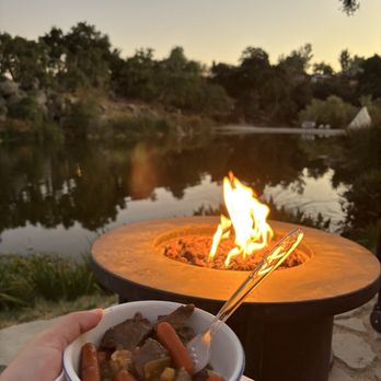 Native Falls Campground - Thankful for the communal fire pits - Campgrounds Near Me - Temecula, California