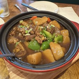 Braised pork ribs and potatoes Braised pork ribs and potatoes