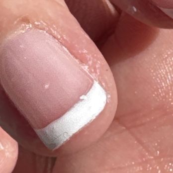 Valentino Nail Bar Concord Area - paint spot is stained on tip - Waxing Near Me - Concord, North Carolina Valentino Nail Bar Concord Area - paint spot is stained on tip - Waxing Near Me - Concord, North Carolina