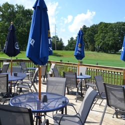 Mulligans - Outside patio overlooking the golf course