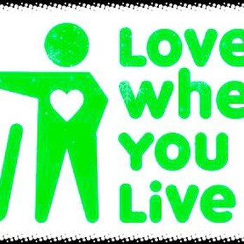 Skilled Hands - a green sticker with the words love where you live - Handyman Near Me Skilled Hands - a green sticker with the words love where you live - Handyman Near Me
