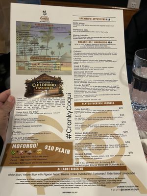 Menu photo 1 Cranky Coqui Wallingford, CT Menu photo 1 Cranky Coqui Wallingford, CT