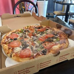 Veggie supreme...delicious and piping hot!