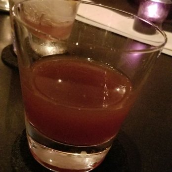 The Aviary - (719)26-OATES: sherry, bourbon, oatmeal, plastic bag ($23) - Cocktail Bars Near Me - Chicago, Illinois