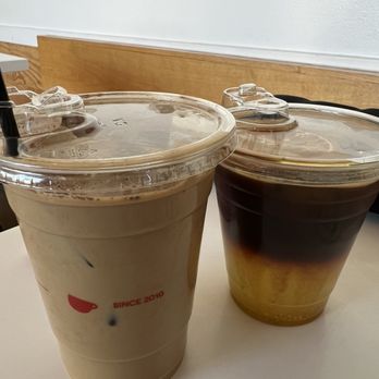 Coffee Code - Spanish Latte and Yuzu Espresso Tonic - Coffee & Tea Near Me - Buena Park, California