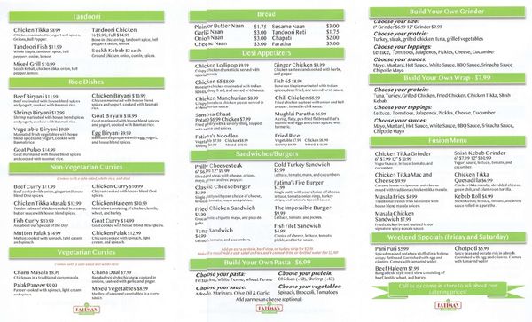 Menu photo 8 Fatima's Fusion Flavors Manchester, CT Menu photo 8 Fatima's Fusion Flavors Manchester, CT