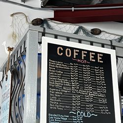 The Whale's Tale - Menu