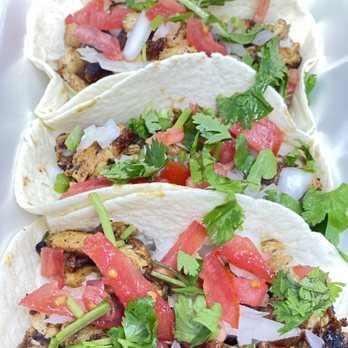 Spice Rack - three tacos on a white plate - Halal Near Me - Hogansville, Georgia Spice Rack - three tacos on a white plate - Halal Near Me - Hogansville, Georgia