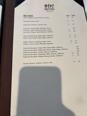 Menu photo 2 One Bistro Norwood, MA