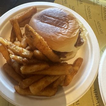 Addah - Chicken Slider with Fries - Pakistani Near Me - Lombard, Illinois