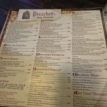 Preacher Bar - Menu is mounted on record album covers! - Cocktail Bars Near Me - Cape Canaveral, Florida Preacher Bar - Menu is mounted on record album covers! - Cocktail Bars Near Me - Cape Canaveral, Florida