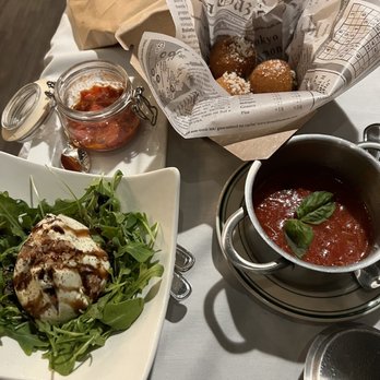 D'Vino - Burrata + Sicilian Arancini - Italian Near Me - Madison, Wisconsin