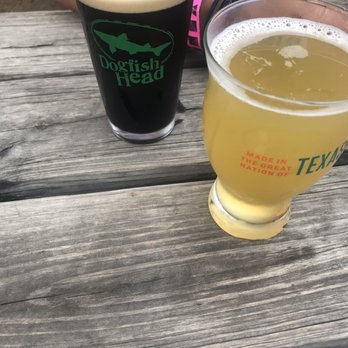 Axelrad - {$3 beer of the day is on the right ! And the free cup!) - Beer Gardens Near Me - Houston, Texas