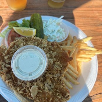 The Mucky Duck - Fried grouper sandwich - Seafood Near Me - Captiva, Florida The Mucky Duck - Fried grouper sandwich - Seafood Near Me - Captiva, Florida