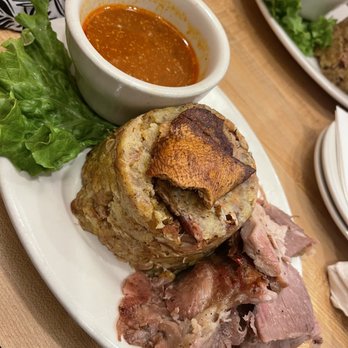 Casa Adela - Mofongo con pernil al lado - Latin American Near Me - New York, New York