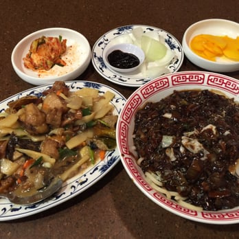 Dowon Chinese Restaurant - Jajangmyeon (Black Bean Noodles) and Orange Chicken - Chinese Near Me - Honolulu, Hawaii Dowon Chinese Restaurant - Jajangmyeon (Black Bean Noodles) and Orange Chicken - Chinese Near Me - Honolulu, Hawaii