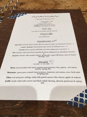 Menu photo 5 maman Toronto, ON