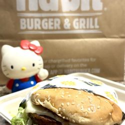 Habit Burger & Grill - Veggie Burger with Cheese