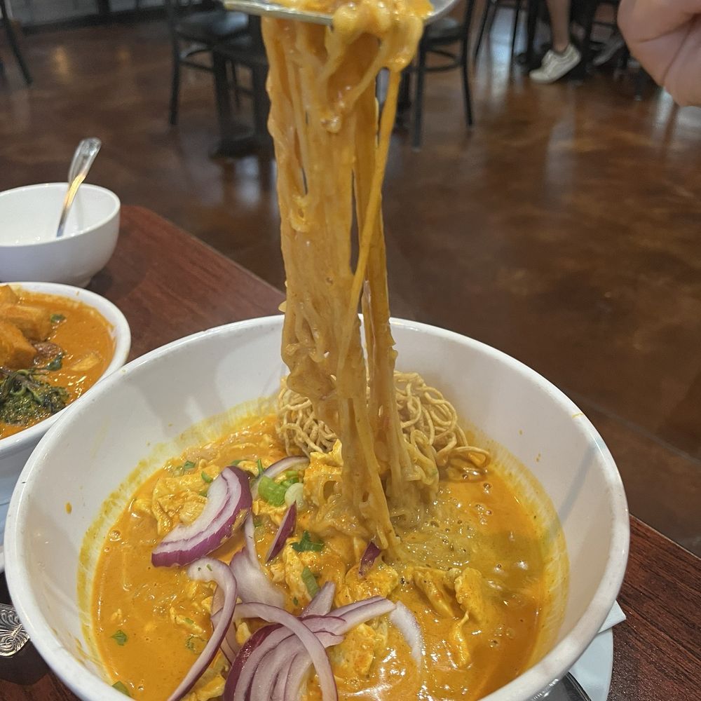 The Coconut Downtown - Khao Soi noodle stretch! Delicious! - Thai Near Me - Reno, Nevada The Coconut Downtown - Khao Soi noodle stretch! Delicious! - Thai Near Me - Reno, Nevada