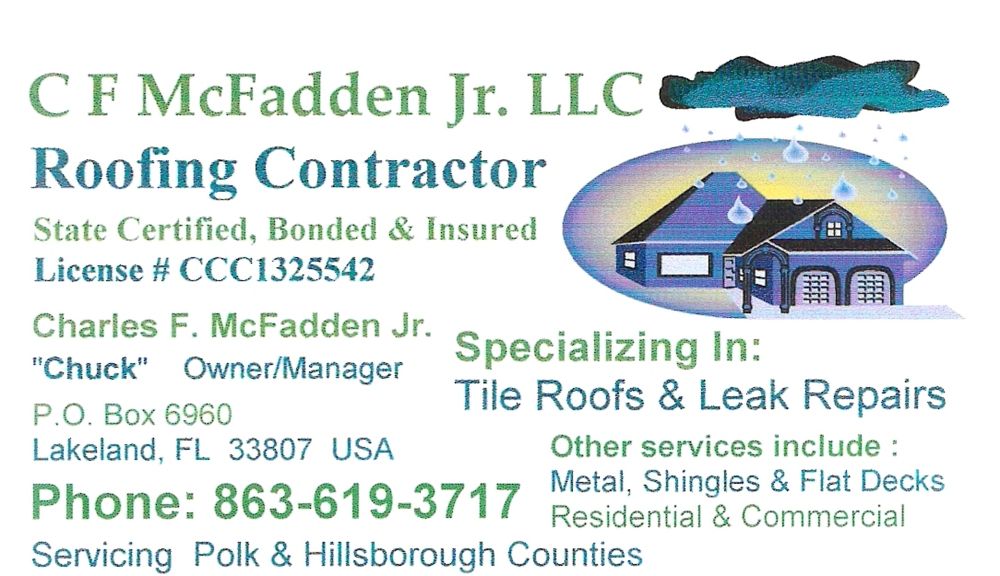 Slide of C F McFadden Jr