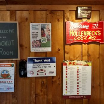 Hollenbeck's Cider Mill - Donut Room! - Bakeries Near Me - Virgil, New York