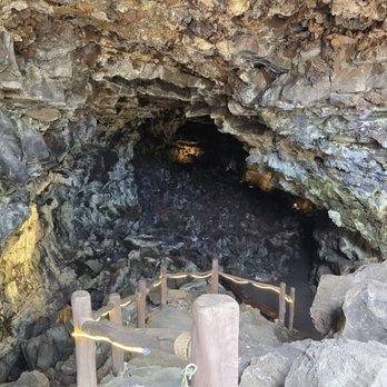Kula Kai Caverns - Entrance down into lava tube. - Tours Near Me Kula Kai Caverns - Entrance down into lava tube. - Tours Near Me