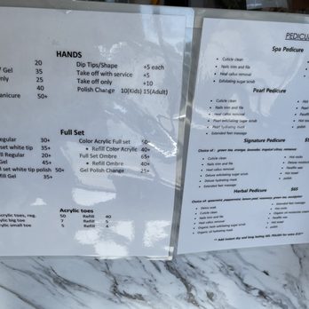 Soirée Nails - Prices menu - Nail Salons Near Me - Denham Springs, Louisiana