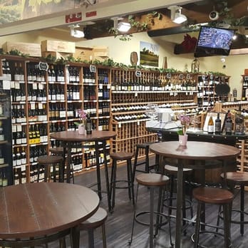 Sheldon Wine Shop - rows of bottles of wine on shelves - Wine Tasting Room Near Me - Elk Grove, California