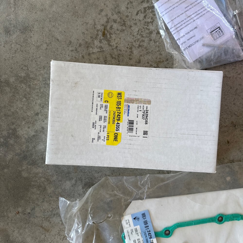 Here's the filter I picked up same day from Chavez. Here's the filter I picked up same day from Chavez.
