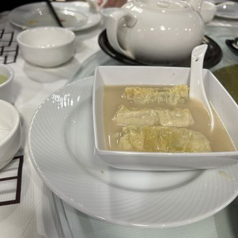 Bistro 1968 - Bean curd skin roll in soup - Dim Sum Near Me - San Gabriel, California