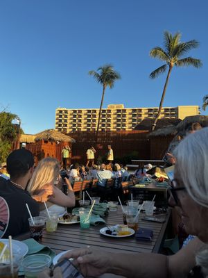 Myths of Maui luau by null