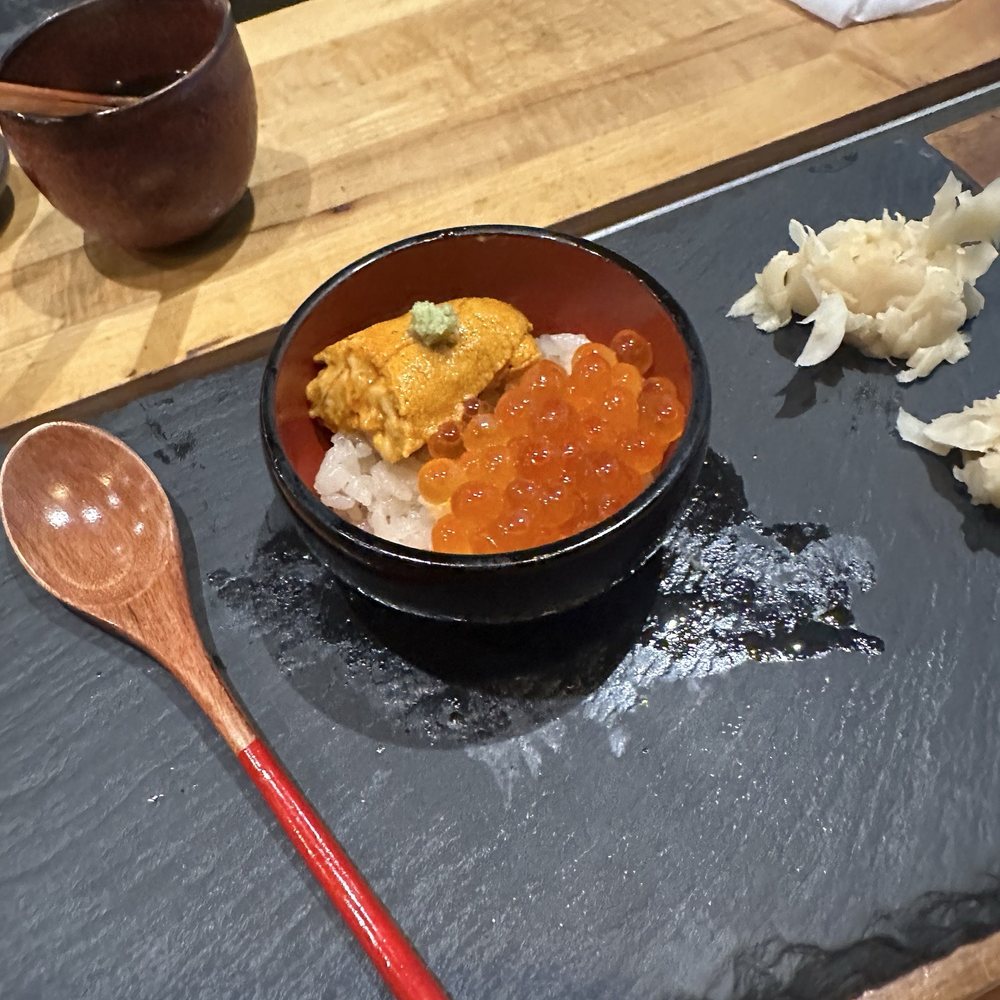 Sushi Kaito - Uni and ikura over rice - Sushi Bars Near Me - New York, New York Sushi Kaito - Uni and ikura over rice - Sushi Bars Near Me - New York, New York