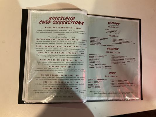 Menu photo 5 Kingsland Chinese Restaurant Boronia, VIC Menu photo 5 Kingsland Chinese Restaurant Boronia, VIC