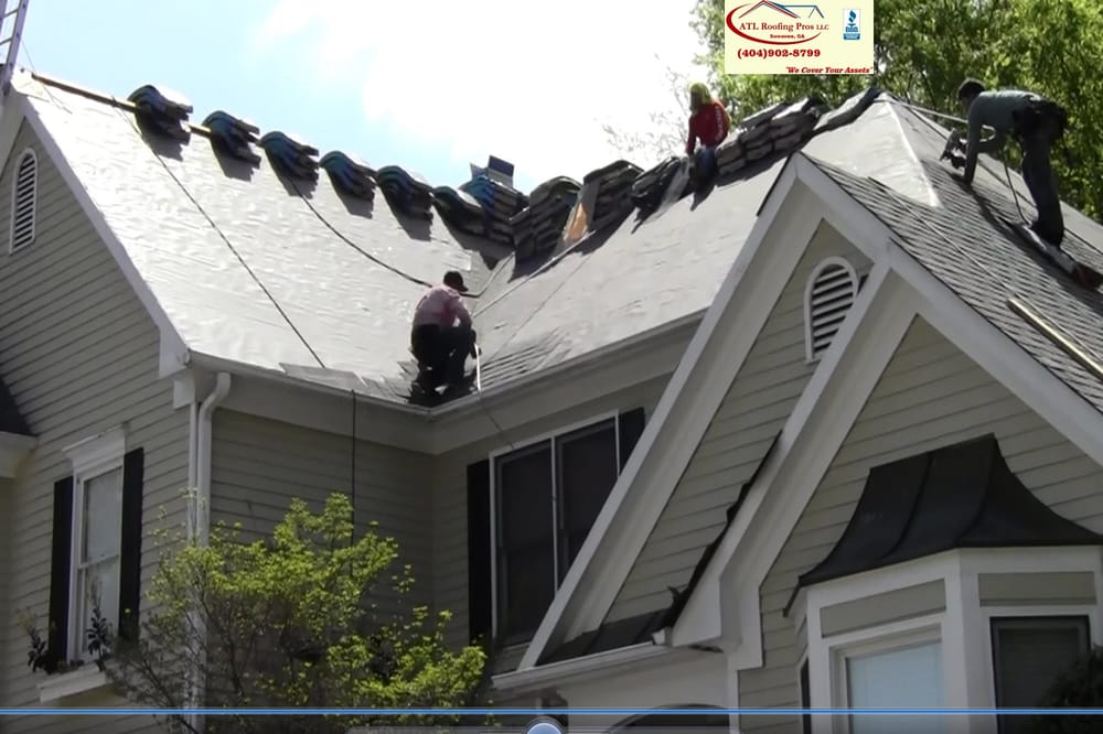 Slide of ATL Roofing Pros