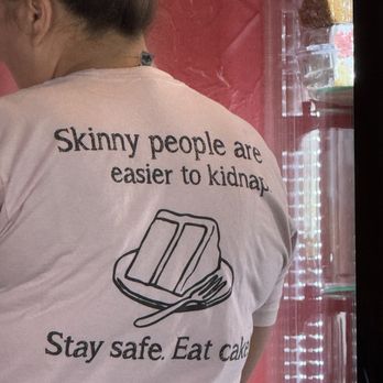 Our Place Too - Hilarious shirt on the wait staff! - Desserts Near Me - Crowley, Texas Our Place Too - Hilarious shirt on the wait staff! - Desserts Near Me - Crowley, Texas